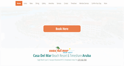 Desktop Screenshot of casadelmar-aruba.com